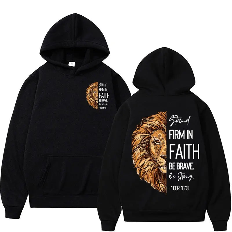 Lion of Judah Christian Hoodie
