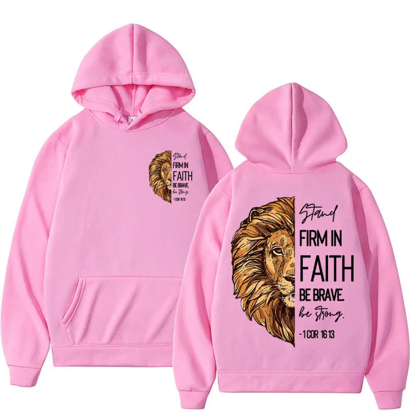 Lion of Judah Christian Hoodie