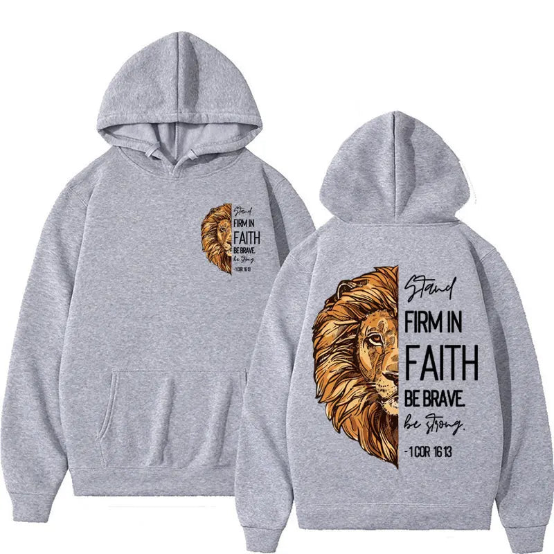 Lion of Judah Christian Hoodie
