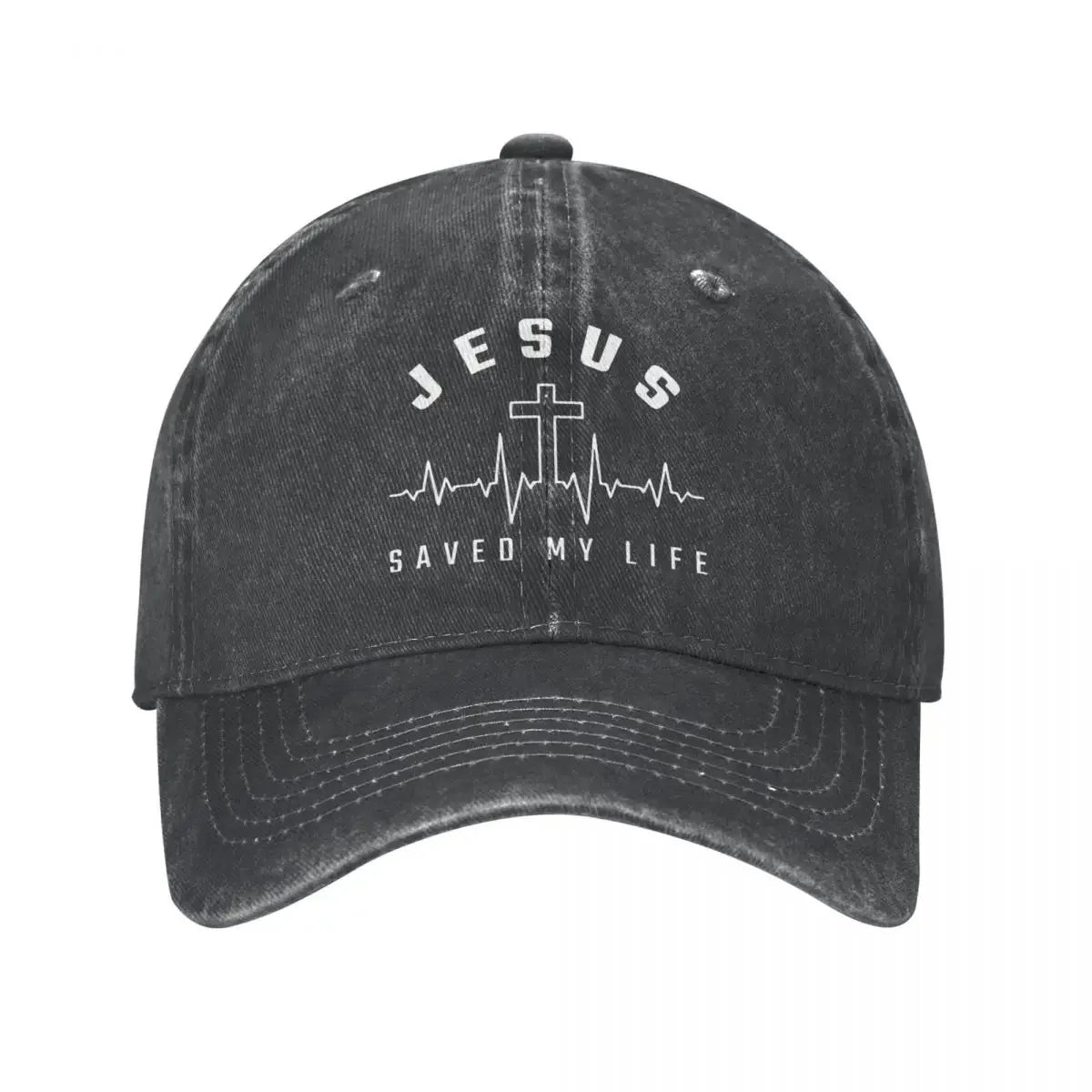 Jesus Saved My Life Baseball Cap