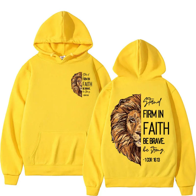 Lion of Judah Christian Hoodie