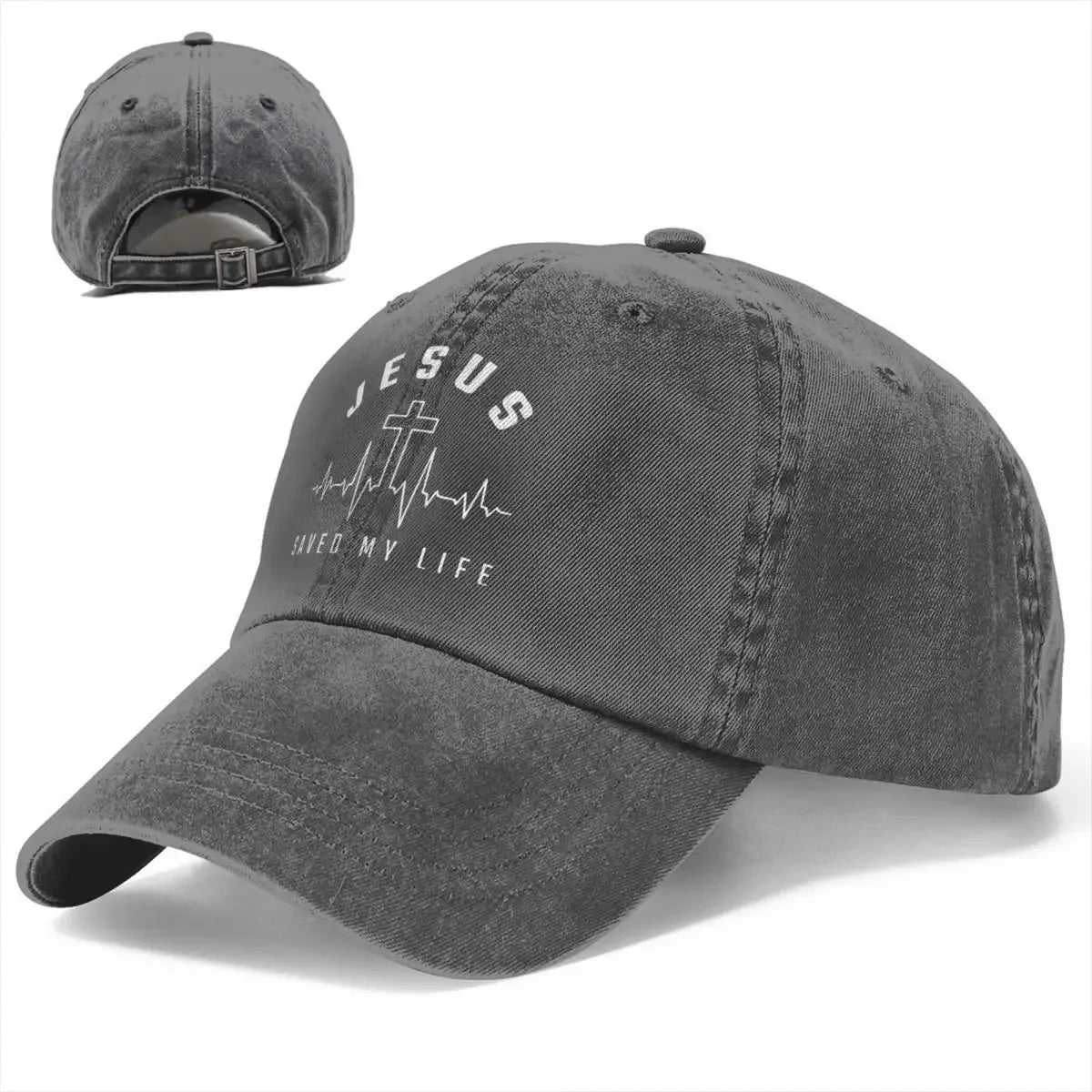 Jesus Saved My Life Baseball Cap