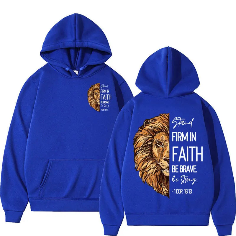 Lion of Judah Christian Hoodie