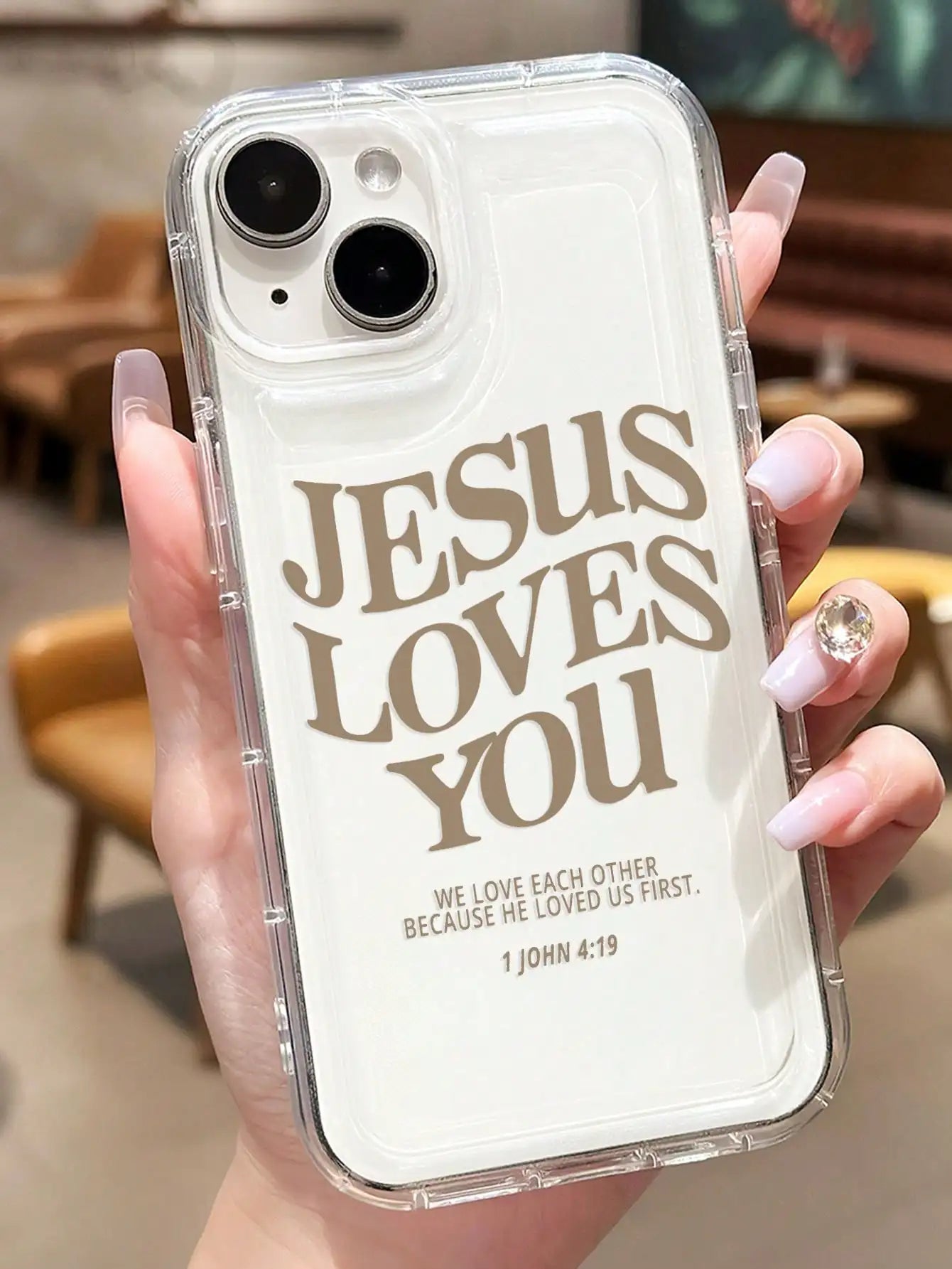 Christian Phone Case for IPhone 16 15 14 13 12 11 Pro Max 7 8 Plus Transparent Silicone Soft Cover