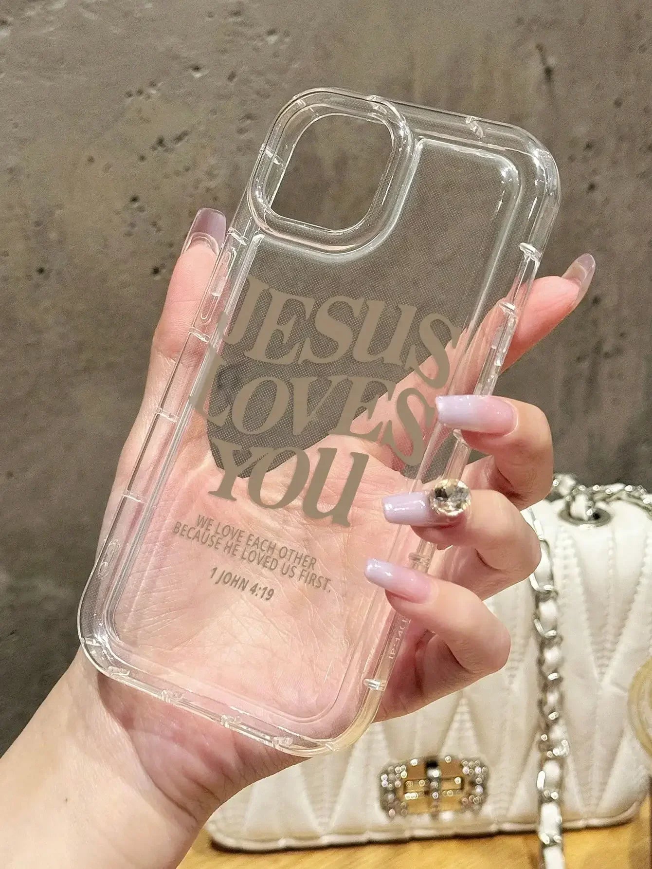 Christian Phone Case for IPhone 16 15 14 13 12 11 Pro Max 7 8 Plus Transparent Silicone Soft Cover