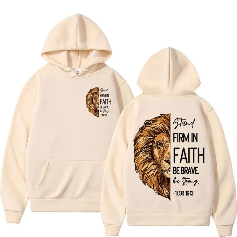 Lion of Judah Christian Hoodie