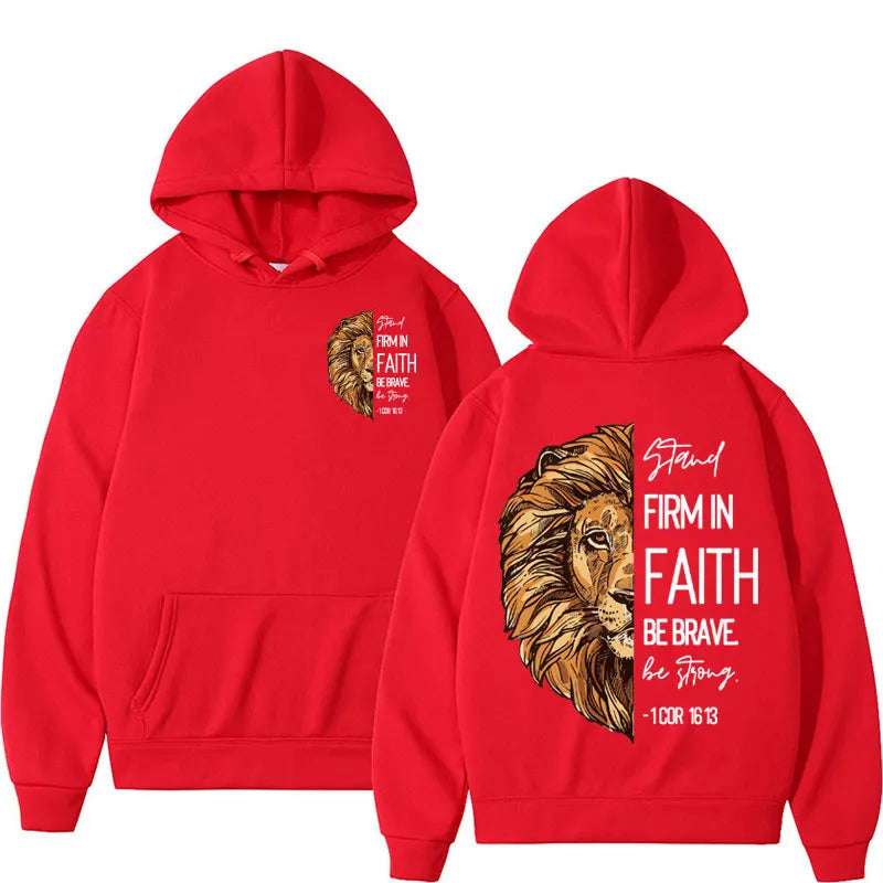 Lion of Judah Christian Hoodie