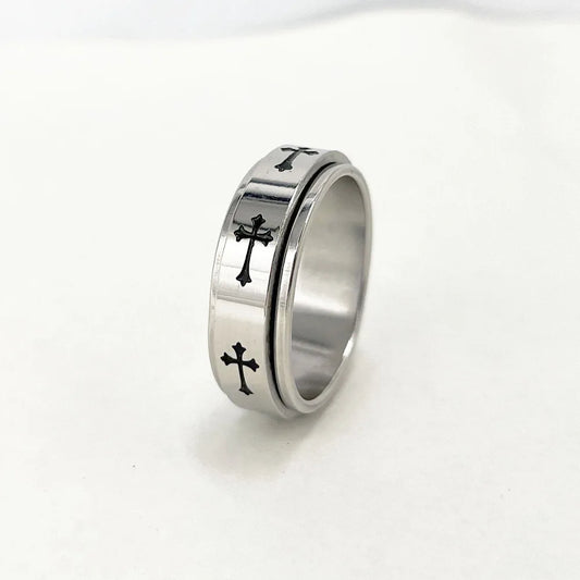 Rotatable Metal Cross Ring