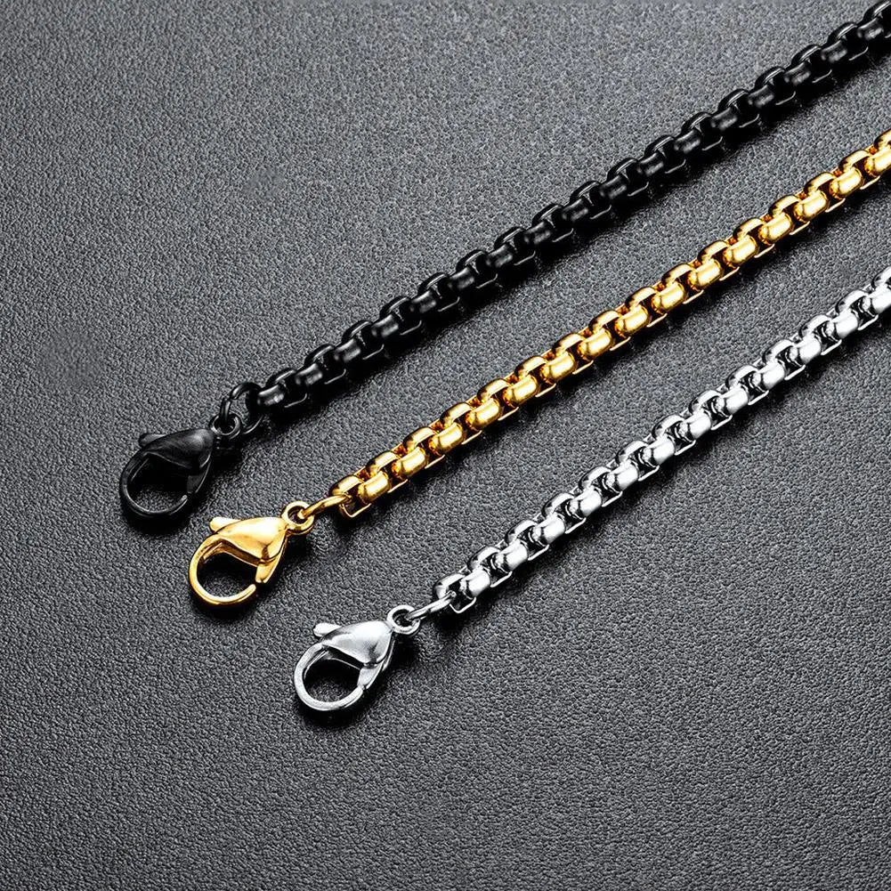Christian Bible Cross Chain Necklace